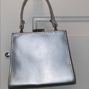 Little Silver Evening Purse